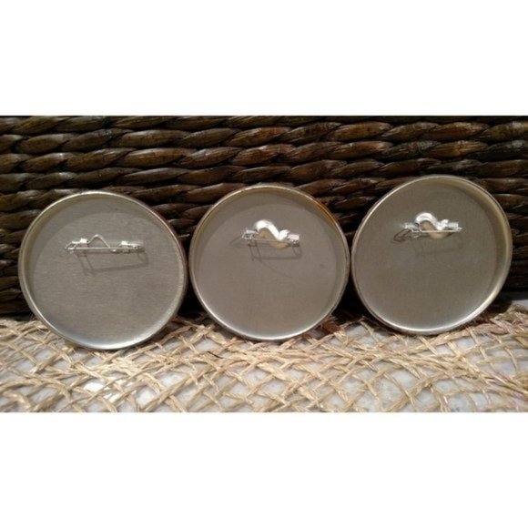 Beauty and the Beast 3" SET/3 Promo Pinback Buttons, EUC - Picture 5 of 6